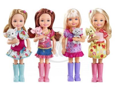 Mattel Y7564 - Barbie Chelsea a kamarádky ASST.