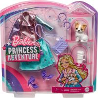 Barbie zvieratko a šaty s doplnkami psík 2