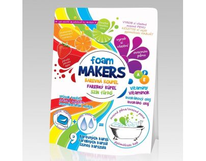 Farebná pena do vane Foam Markes CZ