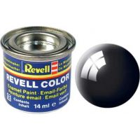 Farba Revell emailová 32107 leská čierna black gloss