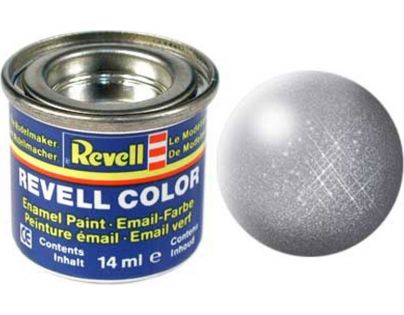 Farba Revell emailová 32191 metalická oceľová steel metallic
