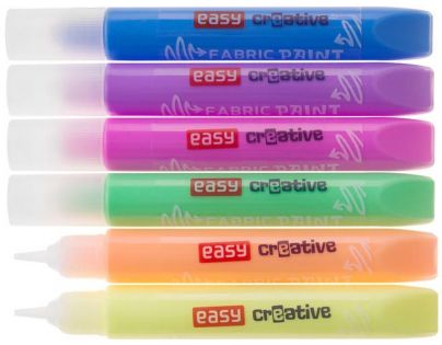 Spokey Farby na textil 6 farieb 10,5 ml