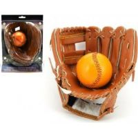 Baseballová rukavica s loptičkou 17 x 21 cm 3