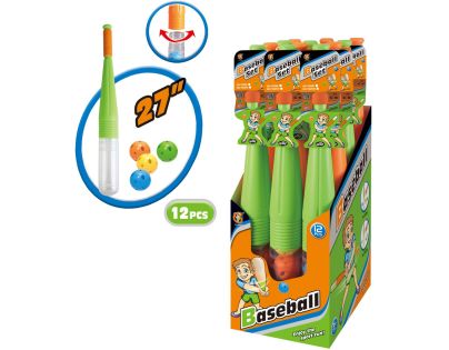 Baseballová sada s loptičkami 69 cm - 2 druhy