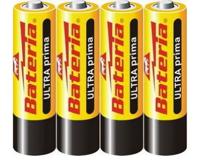 Bateria Slaný CZ Baterie Ultra Prima R6 AA 1,5V 4ks