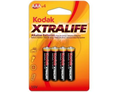 Baterie Kodak AAA LR03 mikrotužkové 4ks