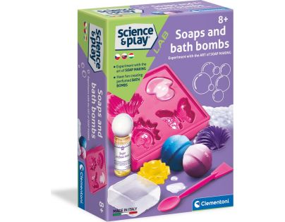Clementoni Science Kúpeľové a mydlové bomby