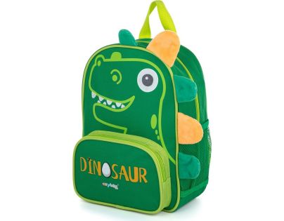 Karton P+P Batoh detský predškolské Funny Dinosaurus