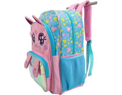 Batoh Ružová Mačka 42 cm