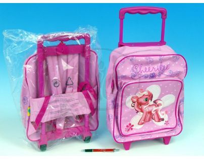 Batoh/Taška na kolečkách My Little pony růžová