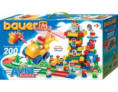 BAUER Stavebnica Avia 200 dielov