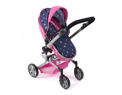 Bayer Chic Dvojkombinácia kočík Mika so vzorom motýlikov