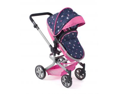 Bayer Chic Dvojkombinácia kočík Mika so vzorom motýlikov