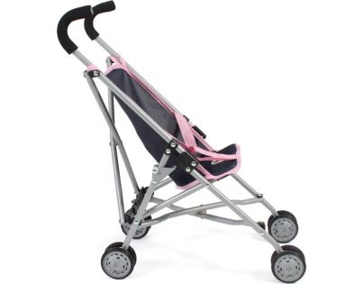Bayer Chic Mini Buggy Roma sivý s ružovým srdičkom