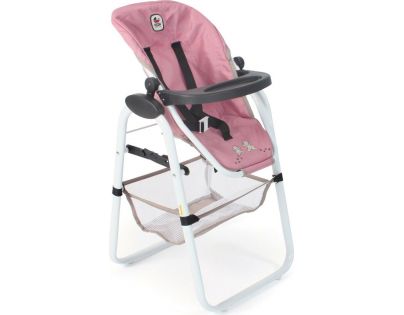 Bayer Chic Jedálenská stolička pre bábiku ružovobéžová