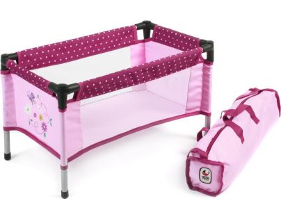 Bayer Chic Cestovní postýlka Dots Brombeere