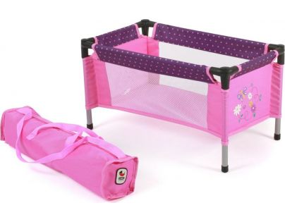 Bayer Chic Cestovní postýlka Dots Brombeere
