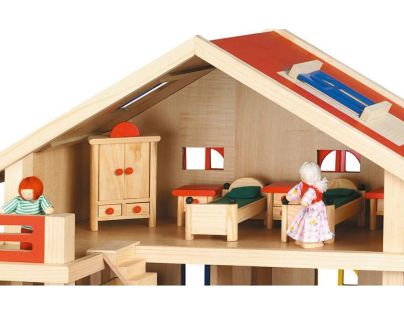 Bayer Chic Domček drevo 3-podlažný 29301
