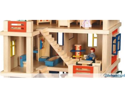 Bayer Chic Domček drevo 3-podlažný 29301