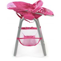 Bayer Chic Jídelní židlička pro panenku Pink Dots 2