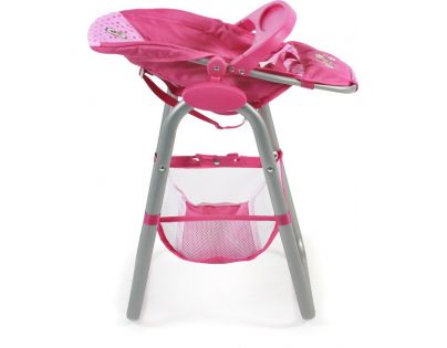 Bayer Chic Jídelní židlička pro panenku Pink Dots