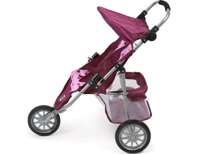 Bayer Chic Kočík pre dvojčatá Jogger Stars Brombeere