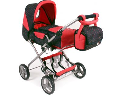 Bayer Chic Kočárek pro panenky Bambina - Red Dots