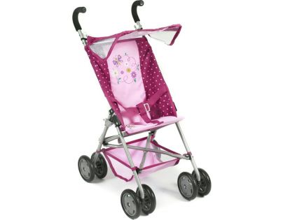 Bayer Chic Kočárek pro panenky Buggy Vita - Dots Brombeere