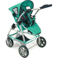 Bayer Chic Kočárek pro panenky Emotion 2v1 - Menta 4