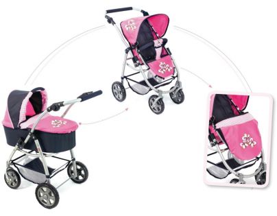 Bayer Chic EMOTION 2v1 Pink Checker