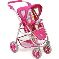 Bayer Chic Kočárek pro panenky Emotion 2v1 - Pinky Bubbles 2