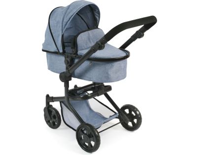 Bayer Chic Kočík pre bábiky Mika 2 v 1 jeans blue