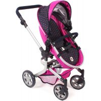Bayer Chic Kočík pre panenky Mika 2v1 Navy Pink - II. akost 4