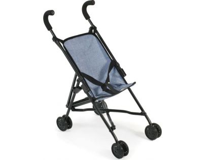 Bayer Chic Kočík pre bábiky Mini Buggy Roma - Jeans blue