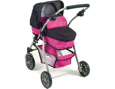 Bayer Chic Bambina Dots Navy-Pink