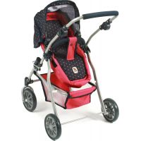 Bayer Chic Kočárek pro panenky Speedy Red Dots 3