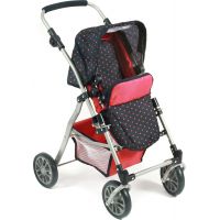 Bayer Chic Kočárek pro panenky Speedy Red Dots 4