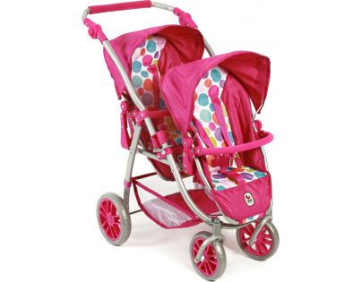 Bayer Chic VARIO pre dvojčatá Pinky Bubbles