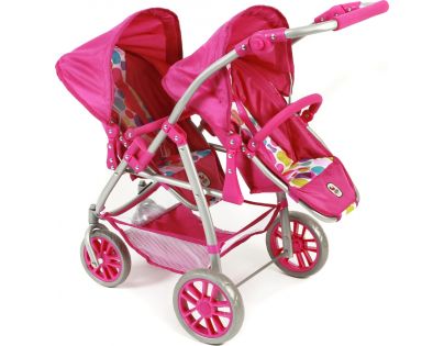 Bayer Chic VARIO pre dvojčatá Pinky Bubbles