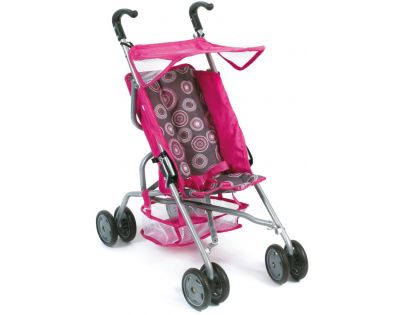 Bayer Chic Kočárek pro panenky Vita - Hot pink pearls
