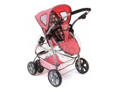 BAYER CHIC 2000 - 63156 - Kočárek pro panenky BELLINA 2v1 - Galaxy Coral