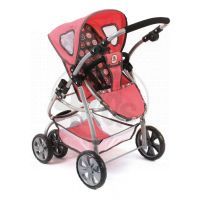 BAYER CHIC 2000 - 63156 - Kočárek pro panenky BELLINA 2v1 - Galaxy Coral 2