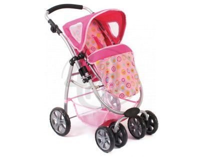 BAYER CHIC 2000 - 63164 - Kočárek pro panenky BELLINA 2v1 - Galaxy Pink