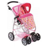 BAYER CHIC 2000 - 63164 - Kočárek pro panenky BELLINA 2v1 - Galaxy Pink 3