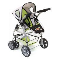 BAYER CHIC 2000 - 63152 - Kočárek pro panenky BELLINA 2v1 - Summer Green 2