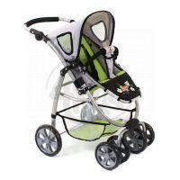 BAYER CHIC 2000 - 63152 - Kočárek pro panenky BELLINA 2v1 - Summer Green 3
