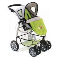 BAYER CHIC 2000 - 63152 - Kočárek pro panenky BELLINA 2v1 - Summer Green 4