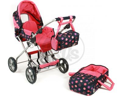 Bayer Chic Kočárek pro panenky Bambina - Corallo