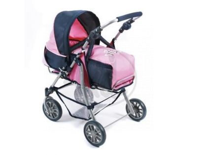 Bayer Chic Kočárek pro panenky Exchange - Pink checker