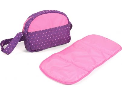 Bayer Chic Prebaľovacia taška - Dots purple pink